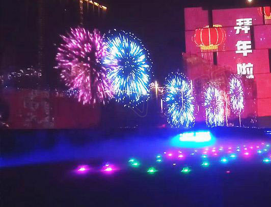 威特姆光電透明LED顯示屏案例效果